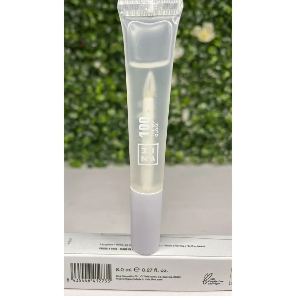3INA MAKEUP  the Lip Gloss 100 - Clear Lip Gloss  - 8 ml/0.27 fl oz
